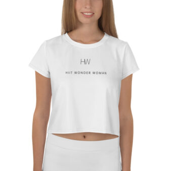 HIIT Wonder Woman Cropped Tee