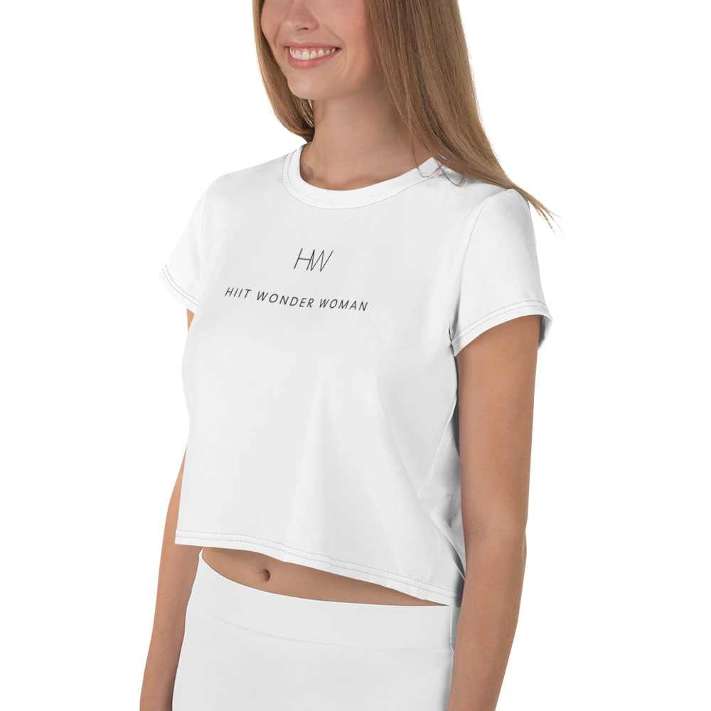 HIIT Wonder Woman Cropped Tee - Imagen 3