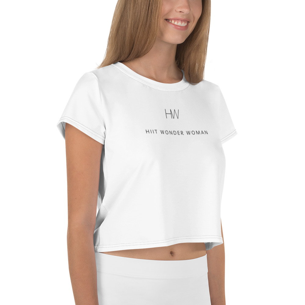 HIIT Wonder Woman Cropped Tee - Imagen 4